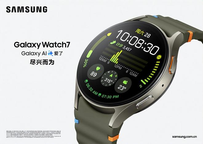 持三星Galaxy Watch7智能手表MG电子试玩准确监测身体数据高端传感器加(图3)